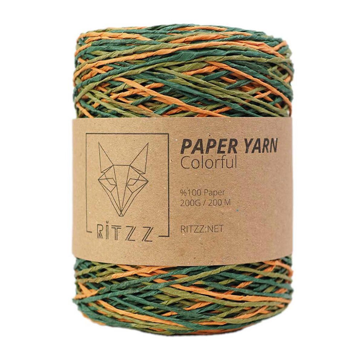 Kağıt İp ColorFul Degrade 411