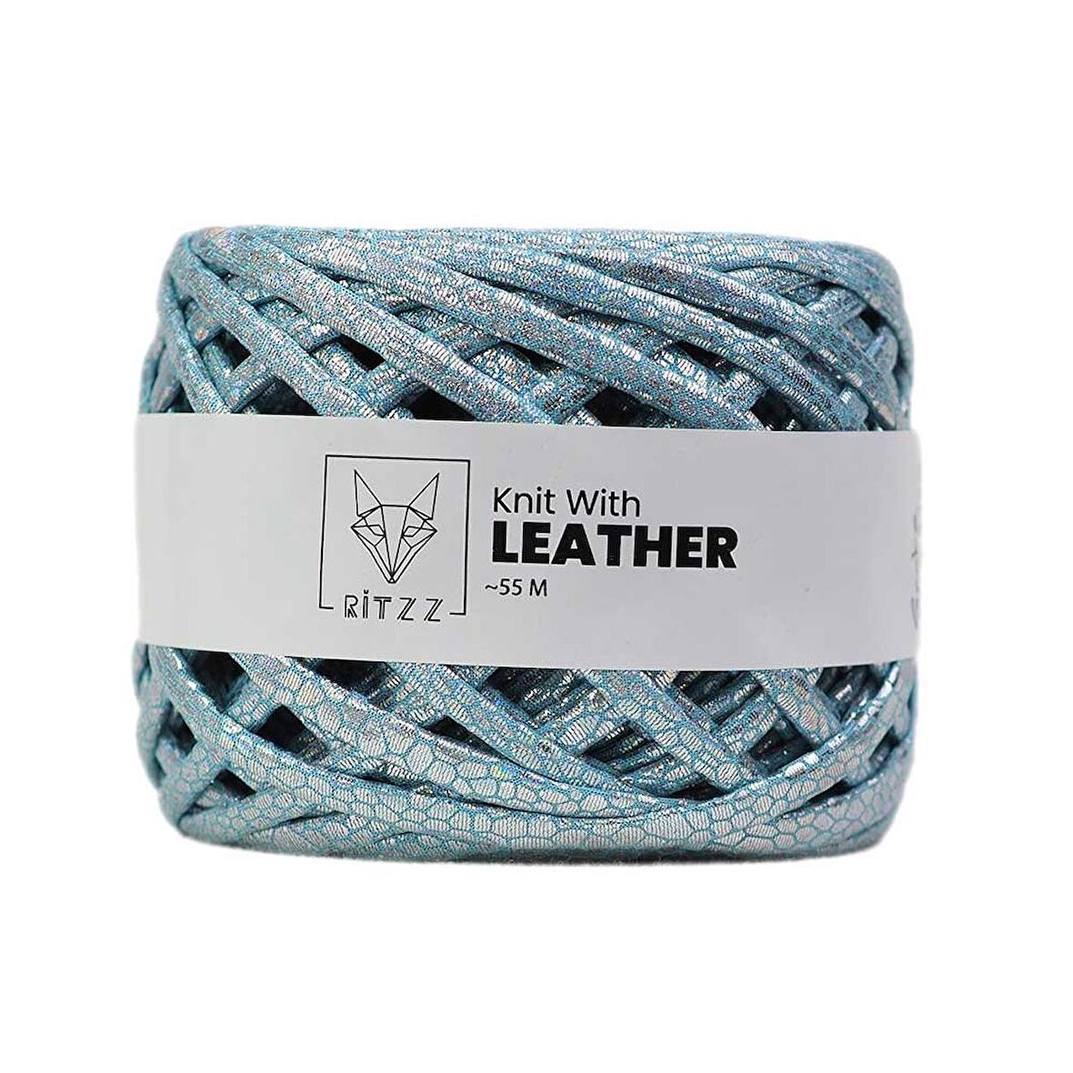 Ritzz Leather Snake Deri Görünümlü İp Turkuaz