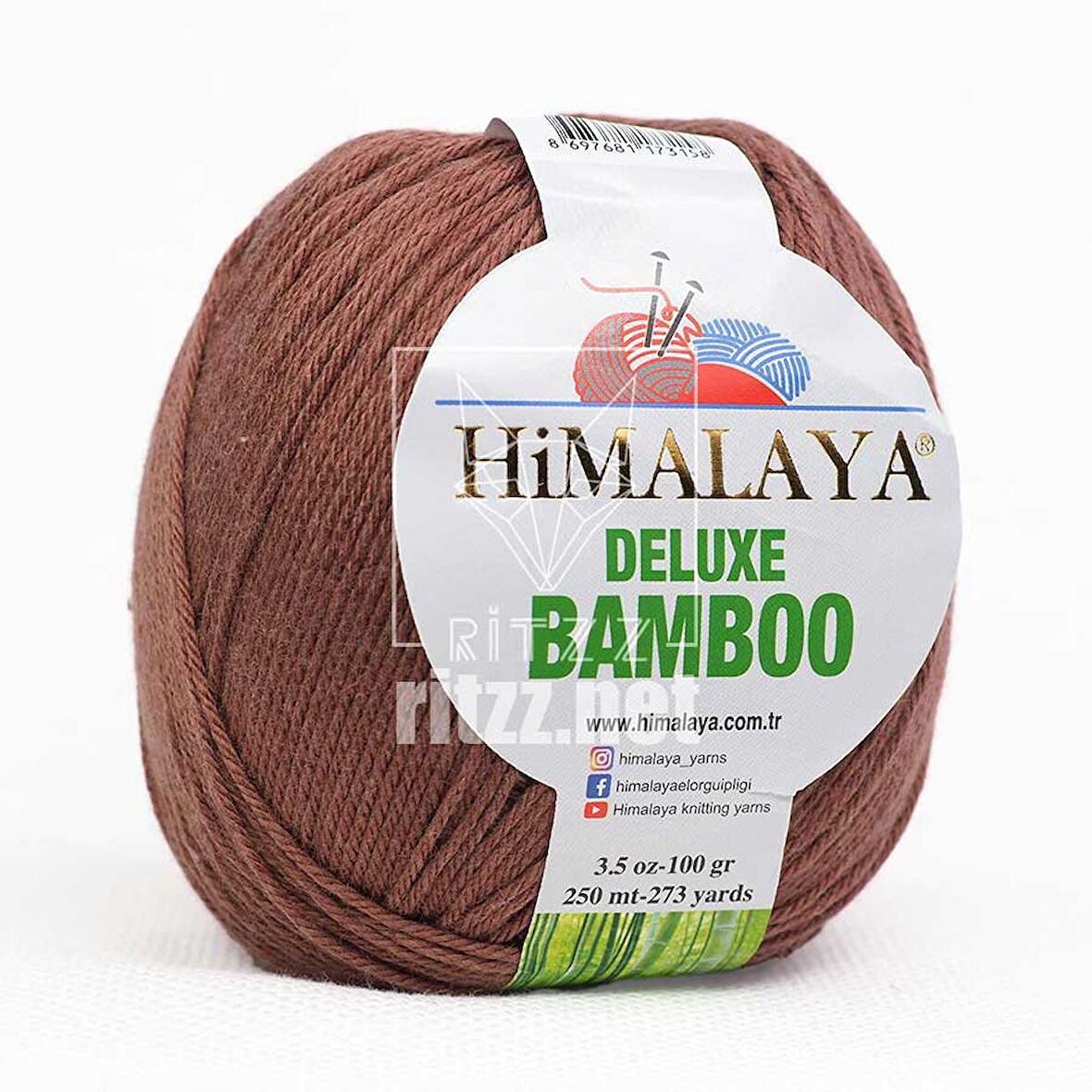 Himalaya Deluxe Bamboo 124-38 Orta Kahve