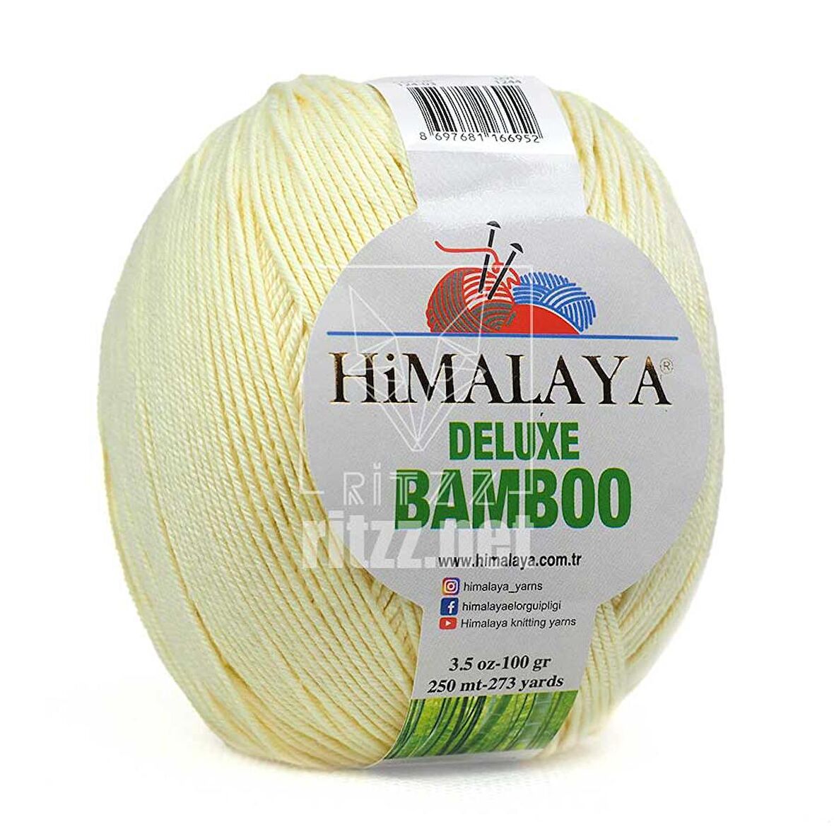 Himalaya Deluxe Bamboo 124-03 Soft Sarı