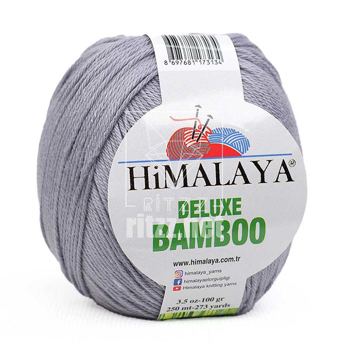 Himalaya Deluxe Bamboo 124-36 Mat Gri