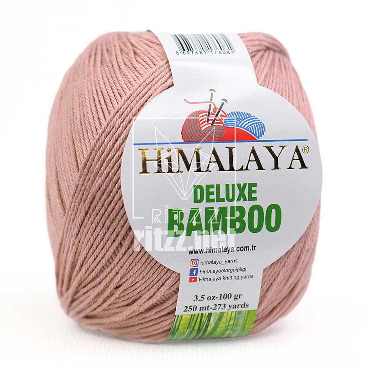 Himalaya Deluxe Bamboo 124-43 Pudra