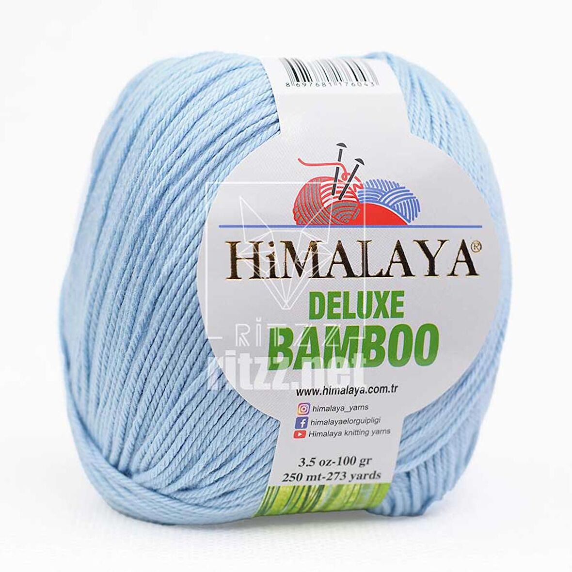 Himalaya Deluxe Bamboo 124-39 Bebe Mavi