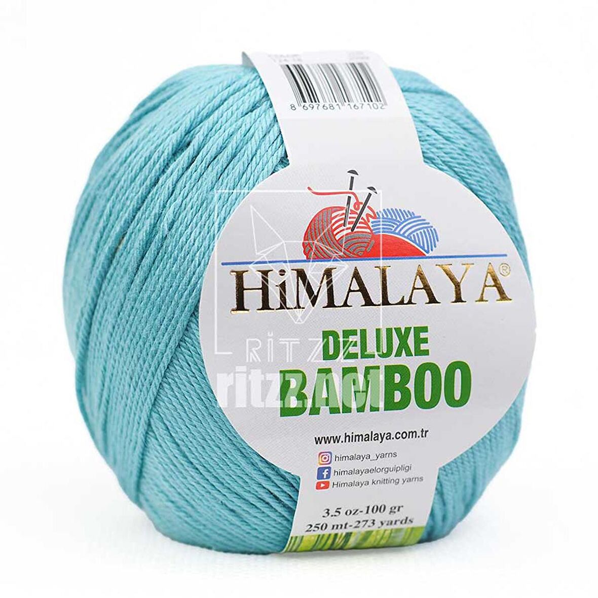 Himalaya Deluxe Bamboo 124-18 Okyanus Yeşili