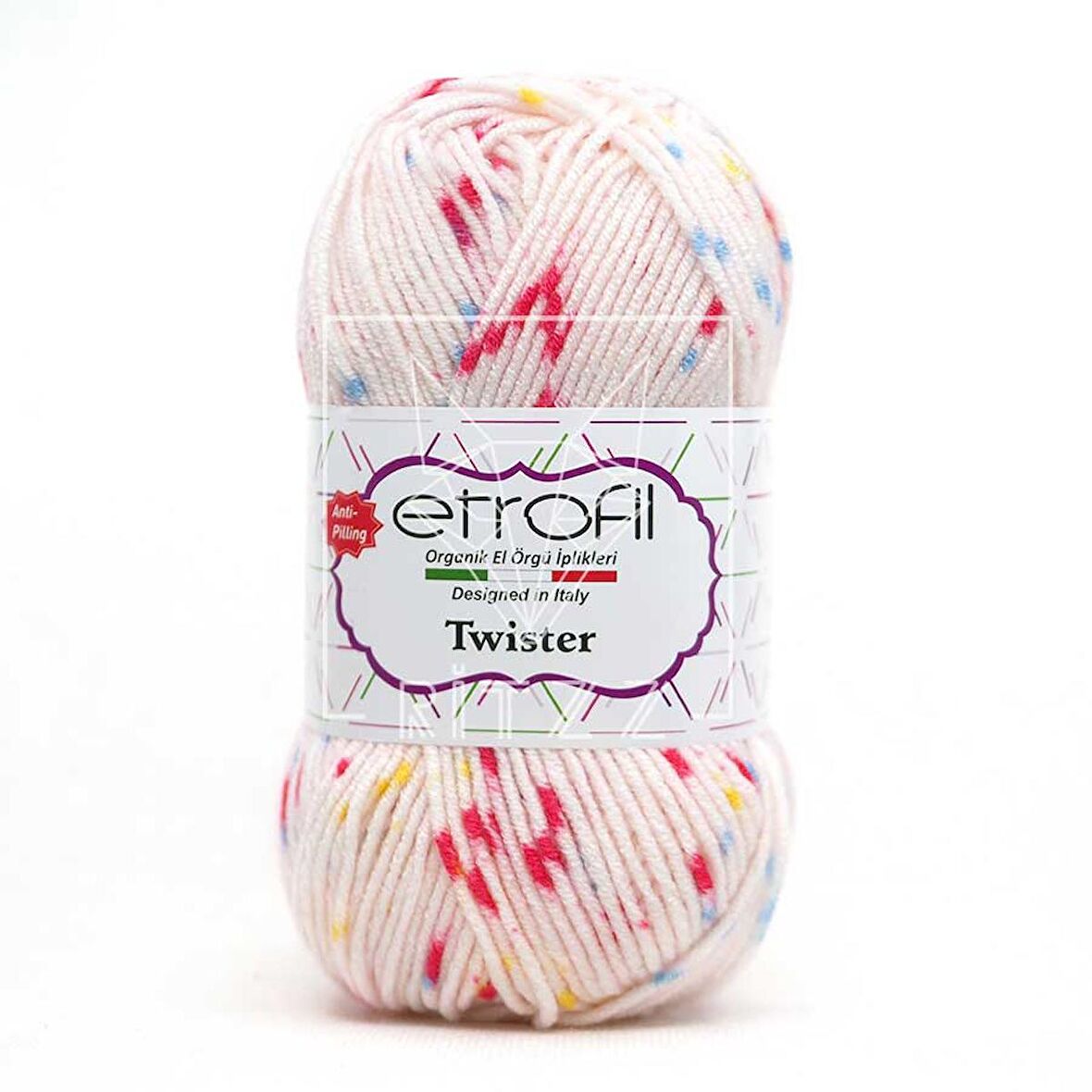Etrofil Twister / Gül Kurusu Sarı Mavi / SE232