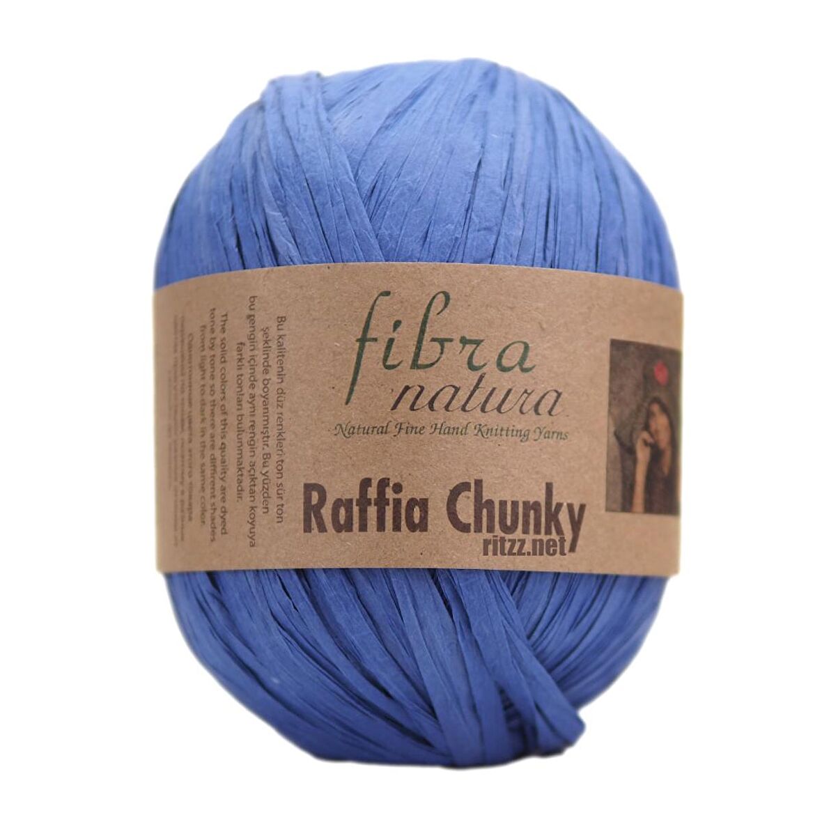 Fibra Natura Raffia Chunky 114-12 Denim