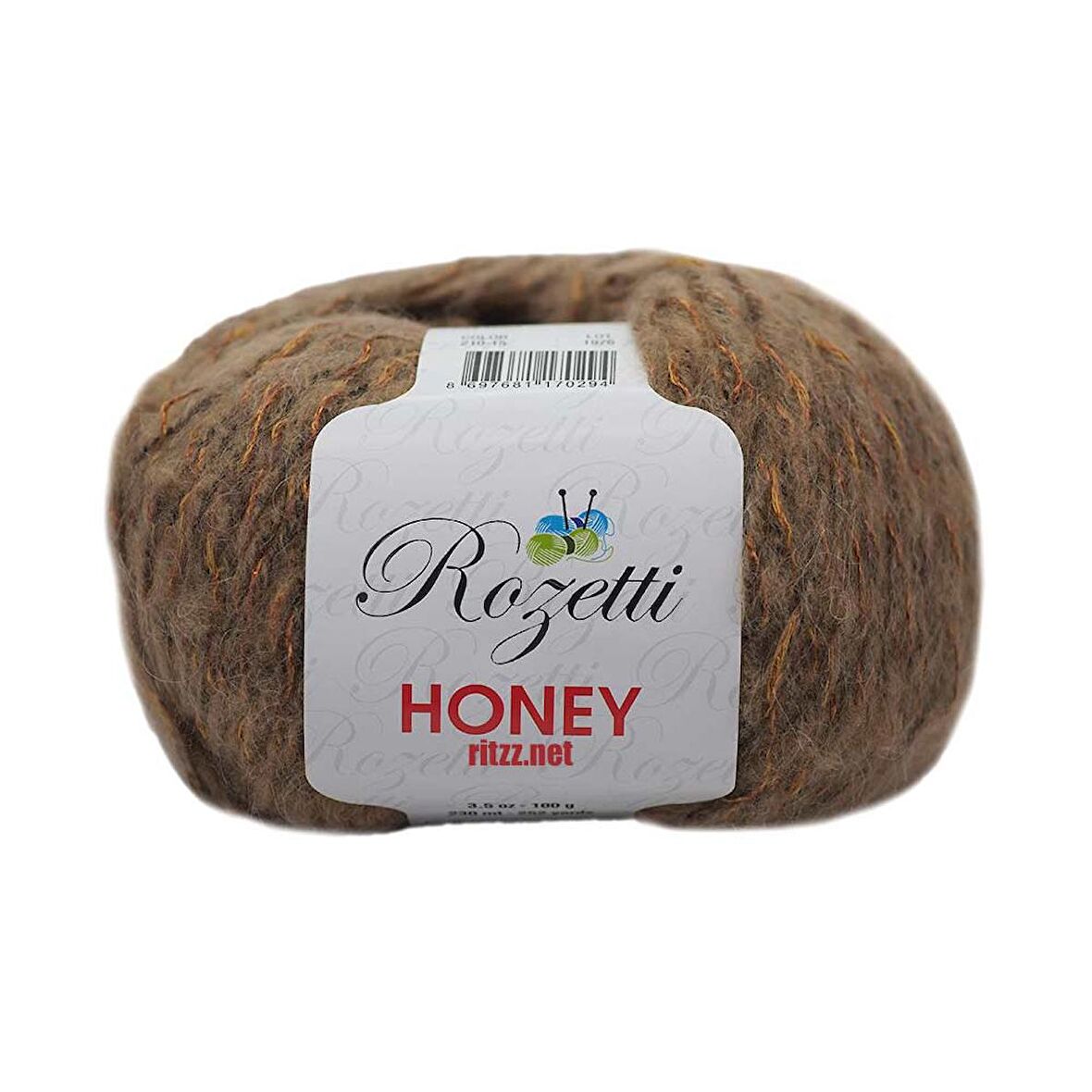 Rozetti Honey 210-15 Kahverengi Bakır Sarı