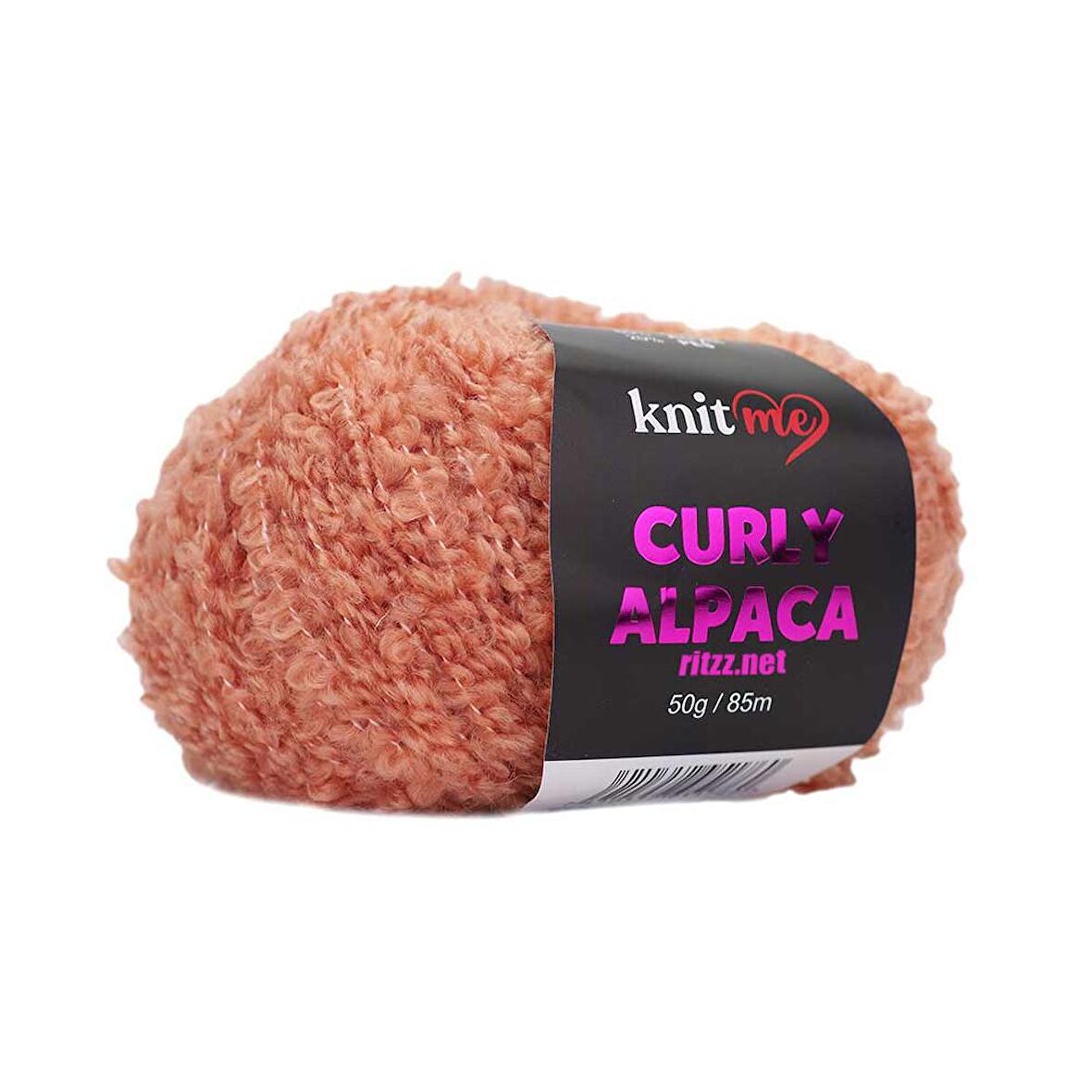 Knit Me Curly Alpaca KC16 Somon