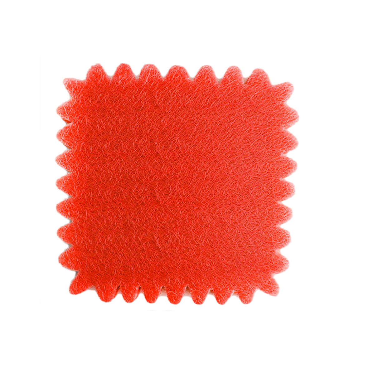 Organze Hazır Kesilmiş Kare Tül File Modeli 24 CM (100 Adet)  Kırmızı