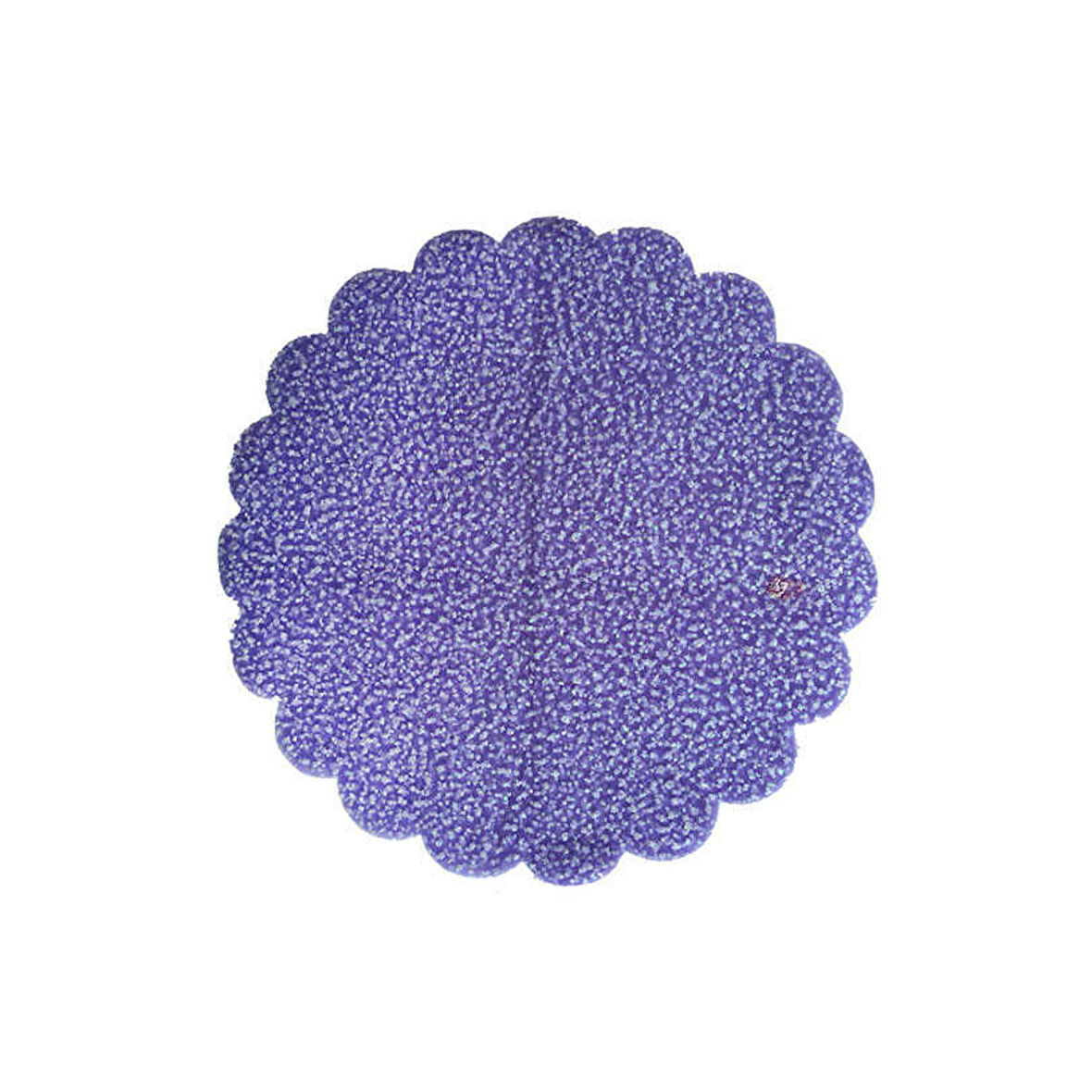 Karlı Organze Hazır Kesilmiş Tül 22 Cm (100 Adet)  Lila