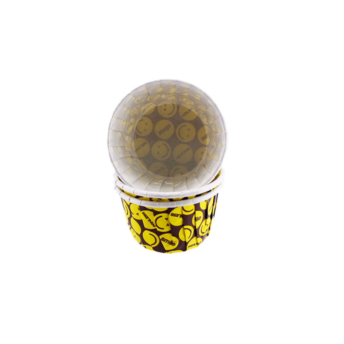 Cupcake Kalıbı Minik Boy Düz Renk  38*30 MM (100 Adet)  Emoji