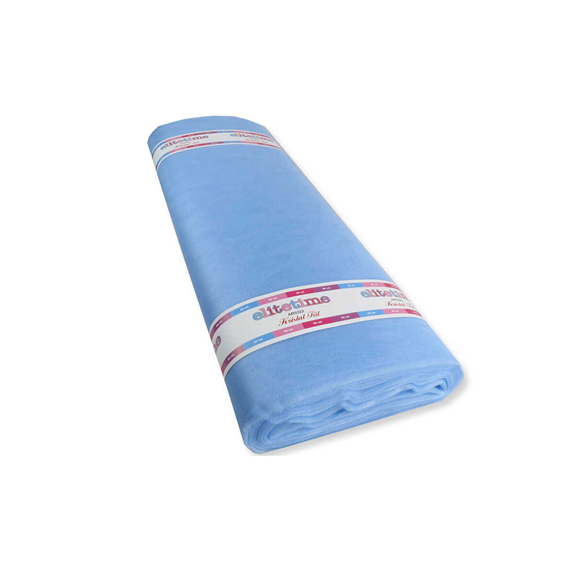 Kristal Tül 3 Metre X 50 Metre  Mavi