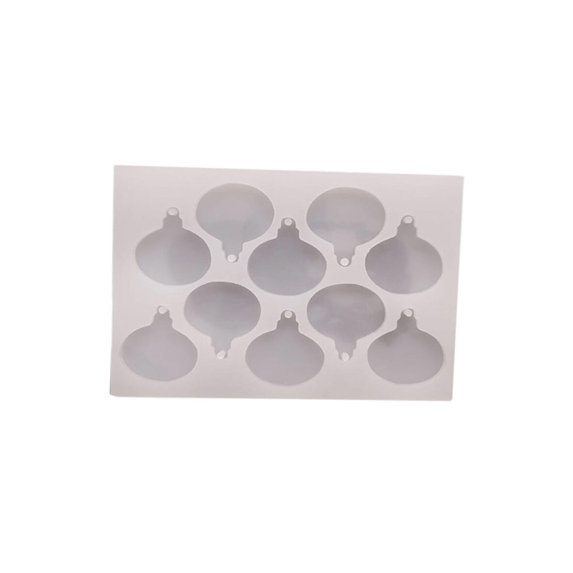 Epoksi Reçine Silikon Kalıp Çoklu Bal Kabağı Kalıbı Seri Döküm Kalıbı 4 CM 10 Lu