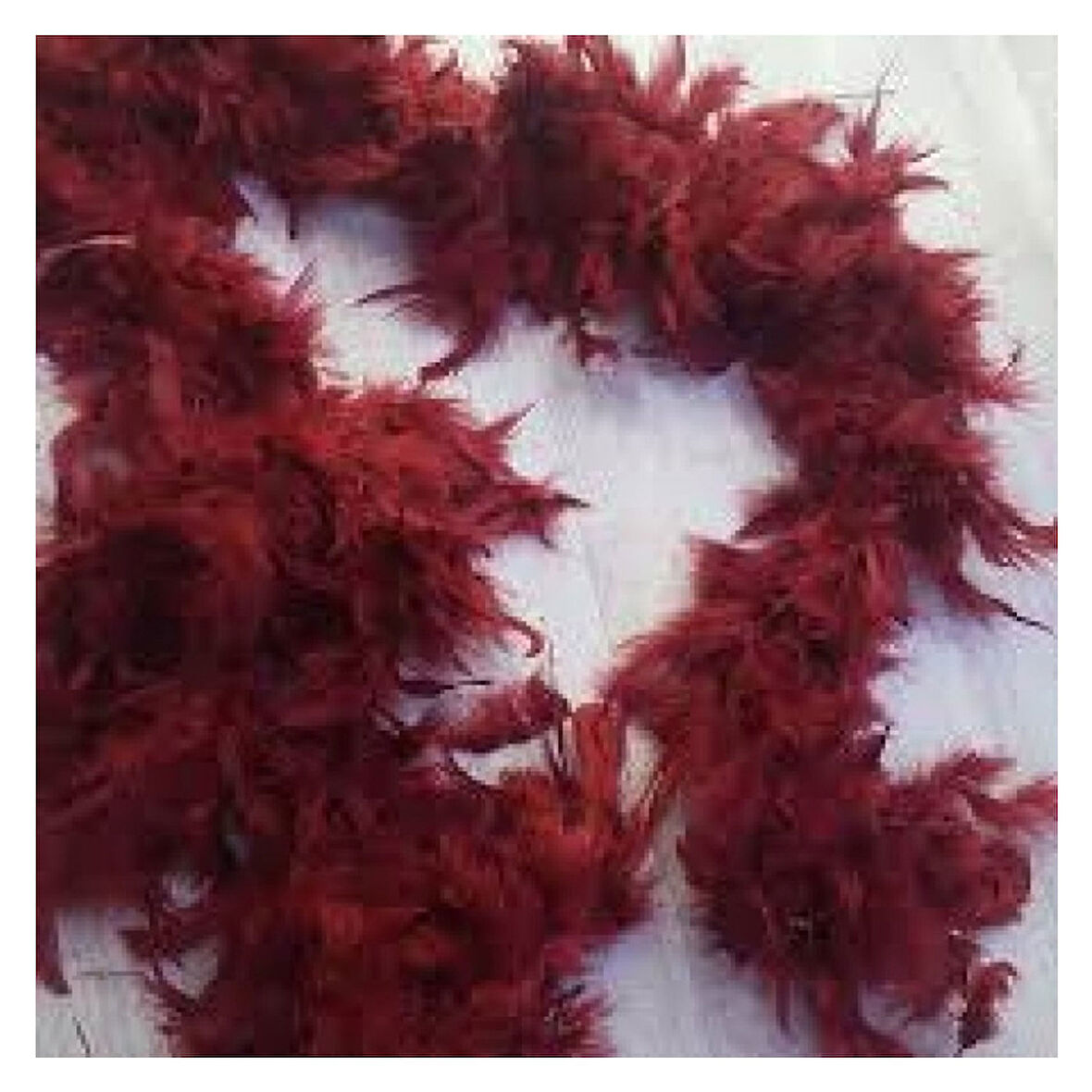 Otriş Tüy 2 Metre 60 GR  Bordo