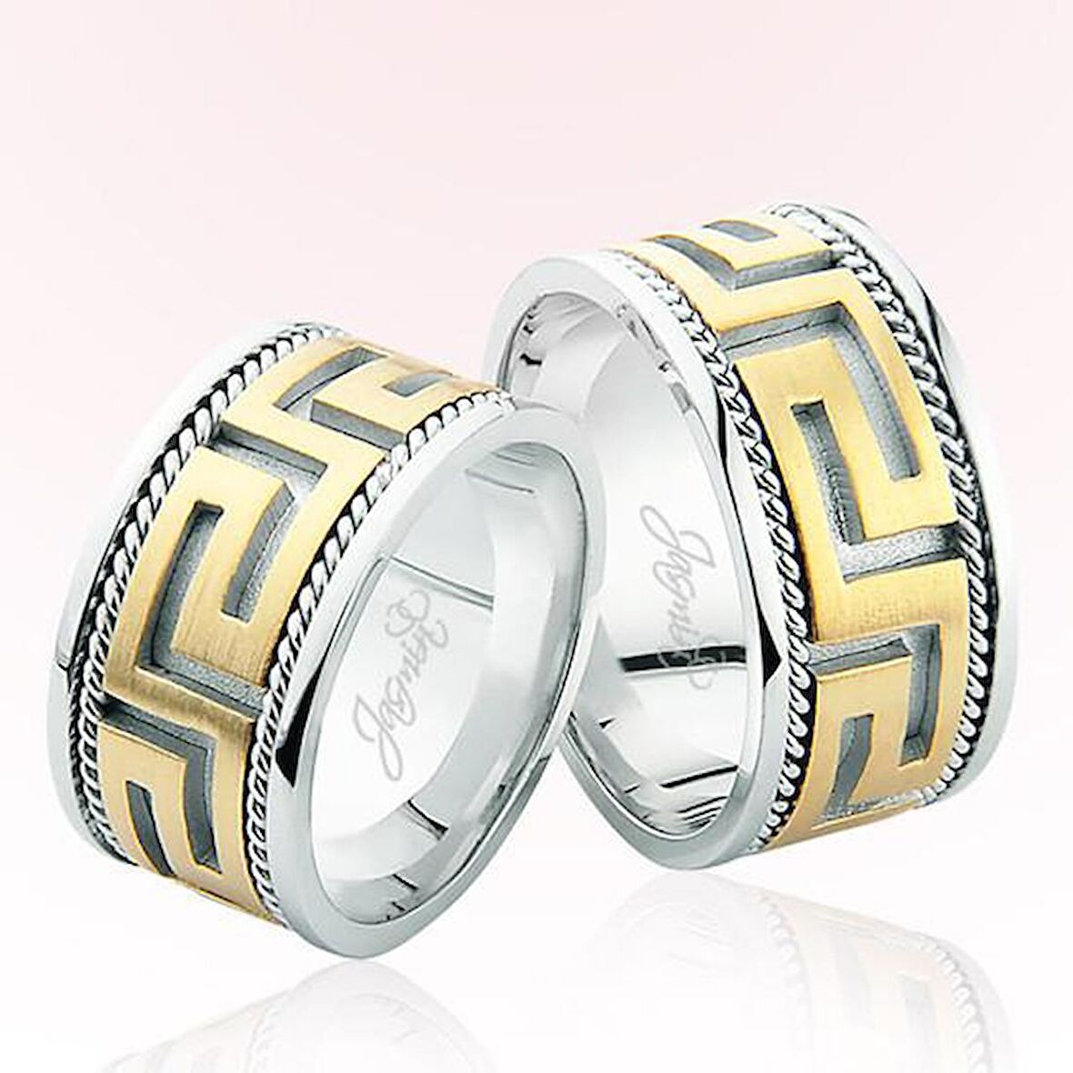 Harem Altın Labirent Model Altın Alyans 3107