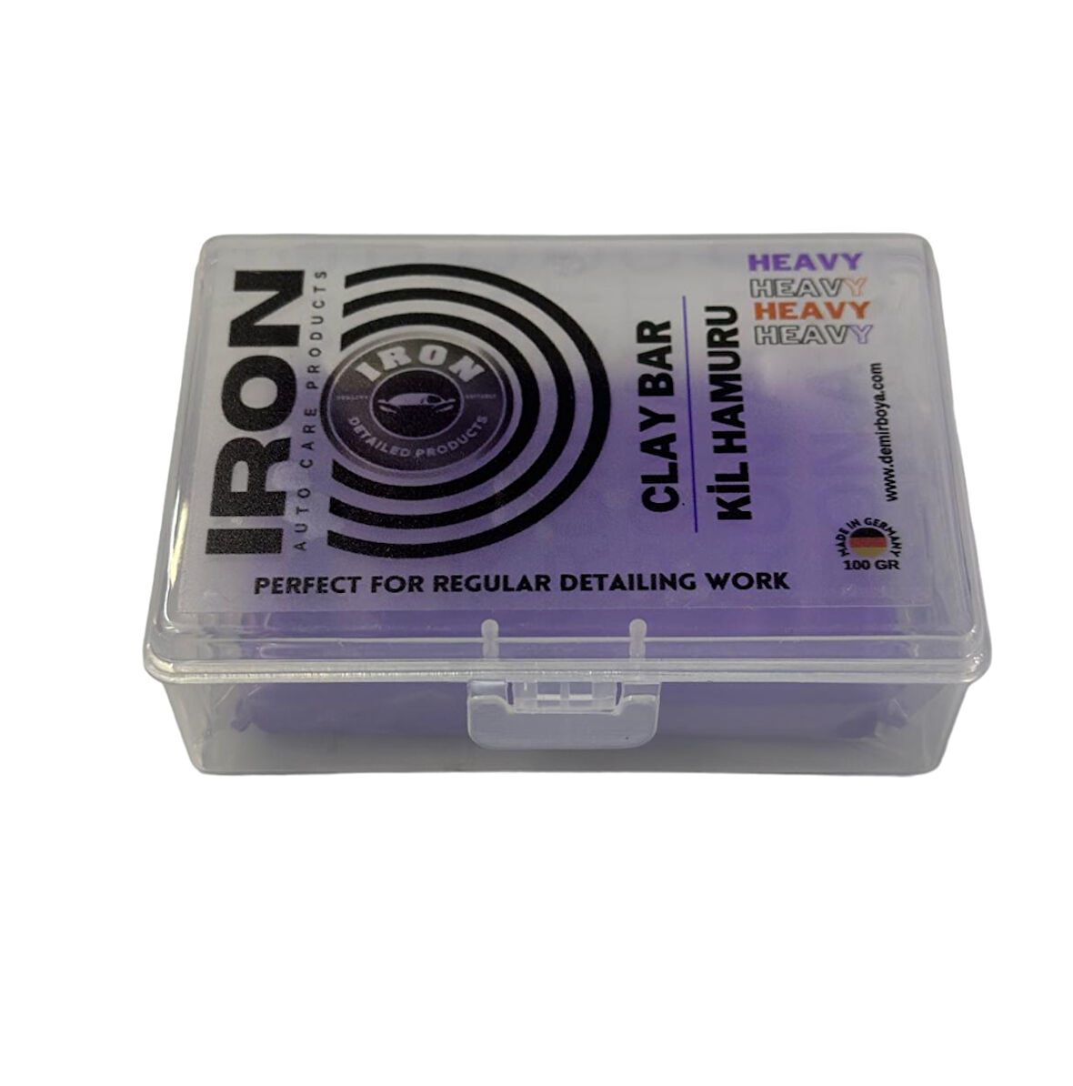 IRON CHEMICAL KİL-CLEANING CLAY AGRESİF/HEAVY 100GR