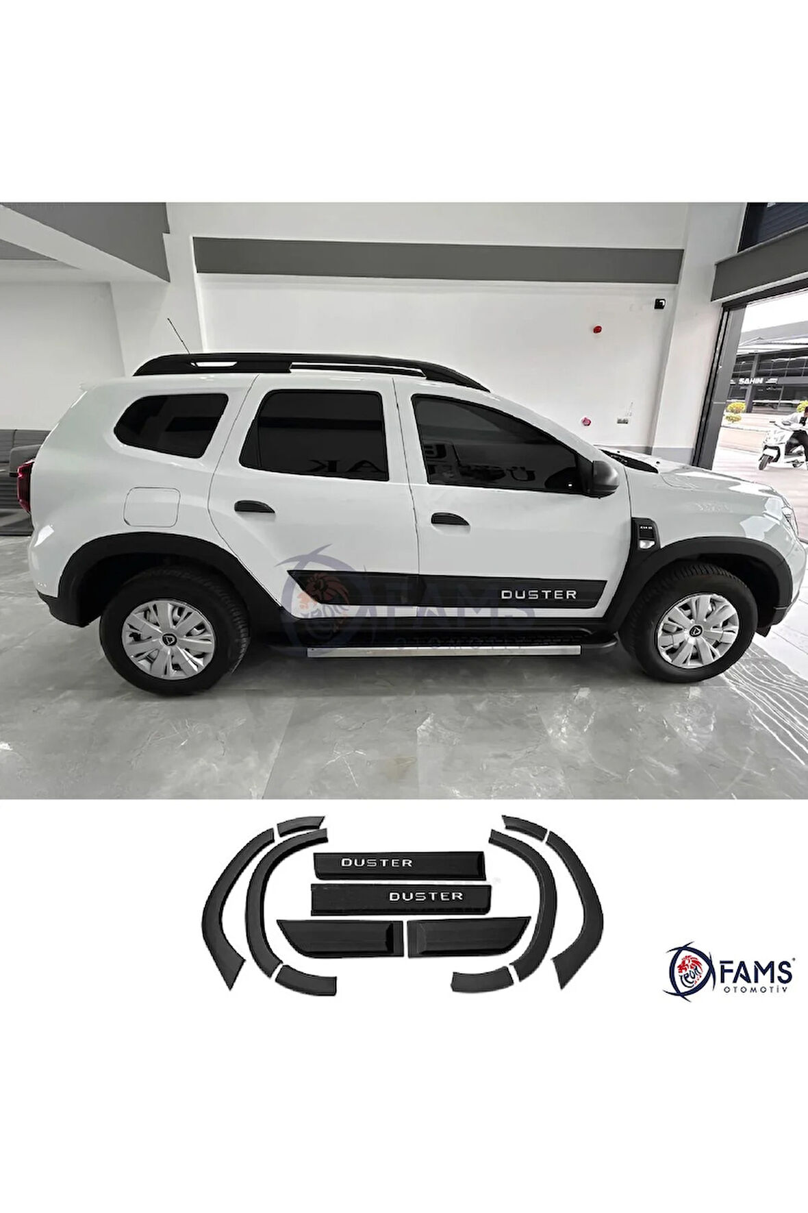 Dacia Duster Mat Dodik Seti 12 Parça 2018-2023 Duster Yazılı