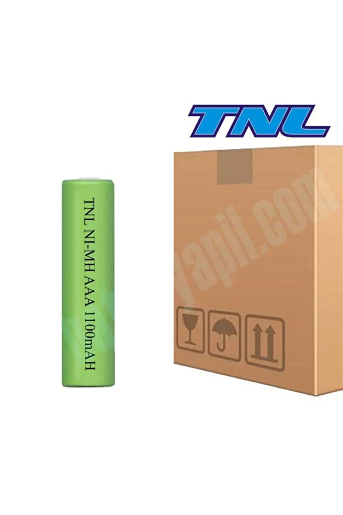 Tnl 1100mah 1.2v Aaa Size Başlıksız Nimh Endüstriyel Şarjlı Pil