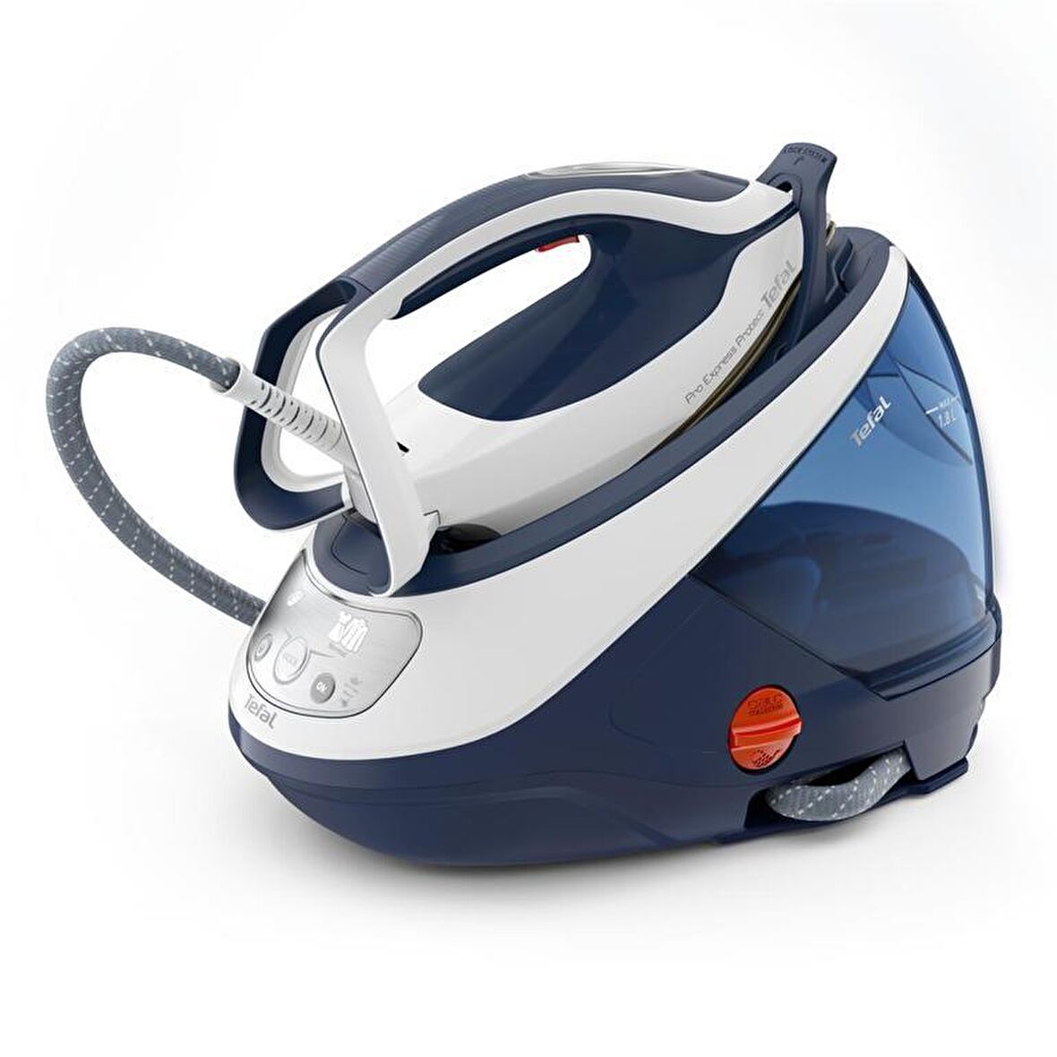 Tefal GV9221 Pro Express 2600 W 7.6 Bar Durilium AirGlide Autoclean Taban Şok Buharlı 2600 W Buhar Kazanlı Ütü