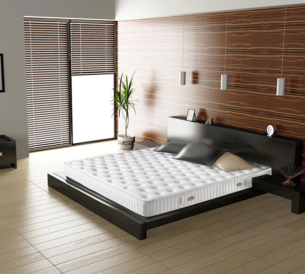Poli Ergonomik Ortopedik Pocket Yaylı Yatak 150*200