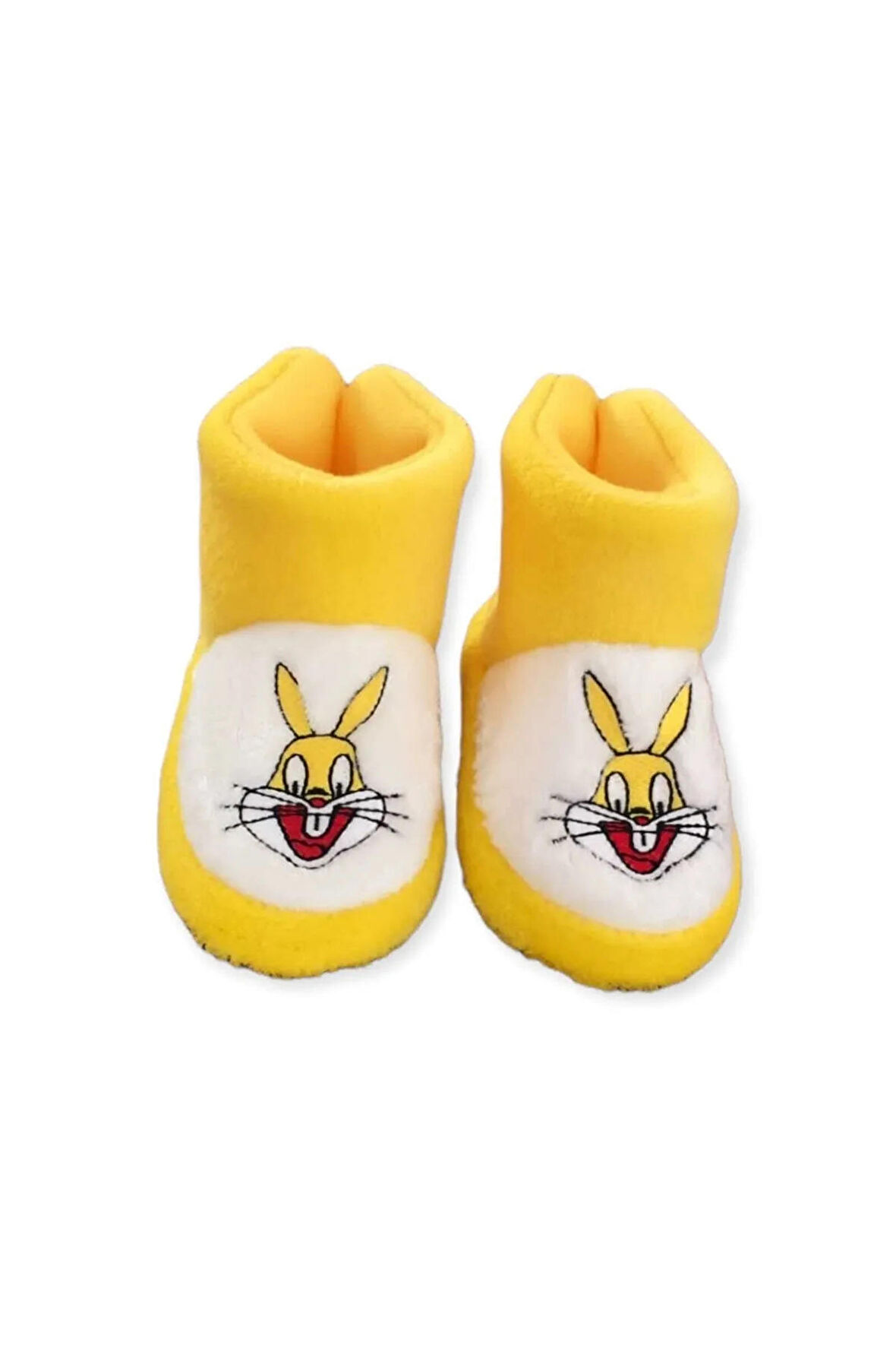 Yumuşak Taban Çocuk Tavşan Figürlü Panduf