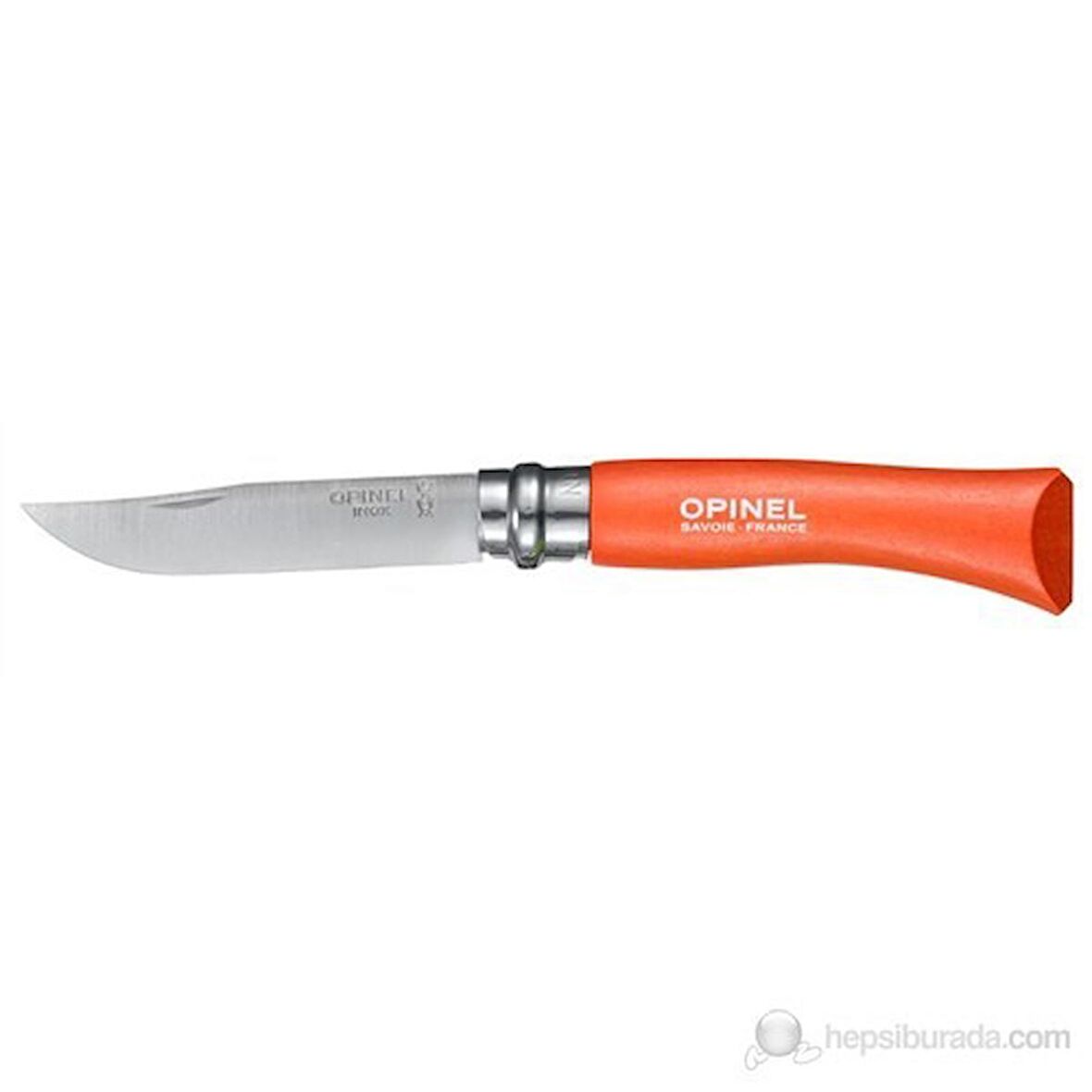 Opinel Inox 7 No Turuncu Renkli Çakı (001443)