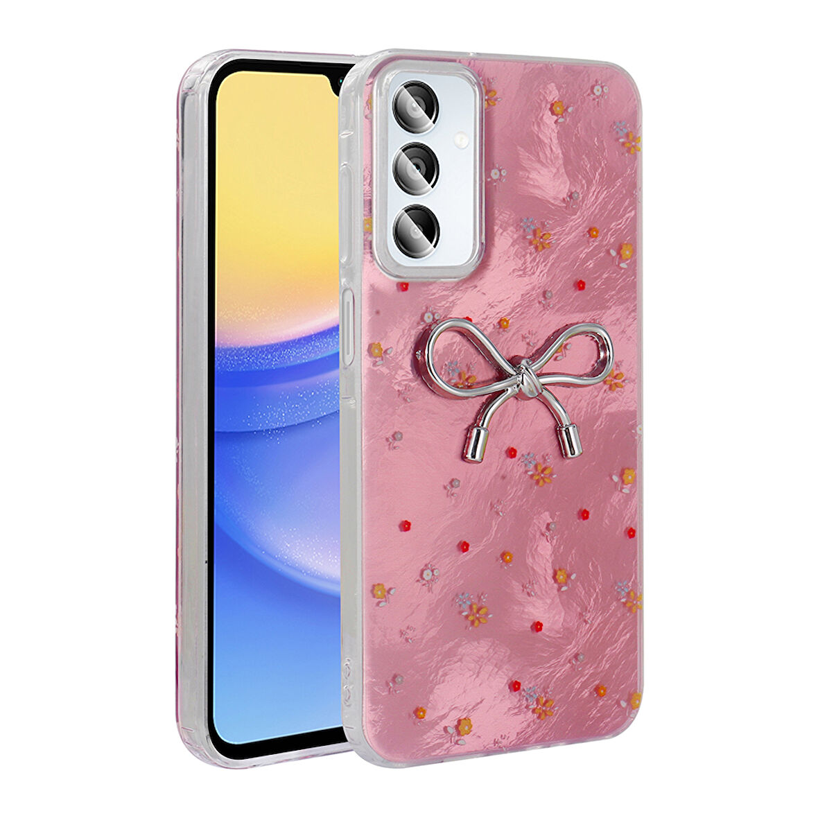 Samsung Galaxy A15 Kılıf Kamera Korumalı Figürlü Ponti Silikon Kapak