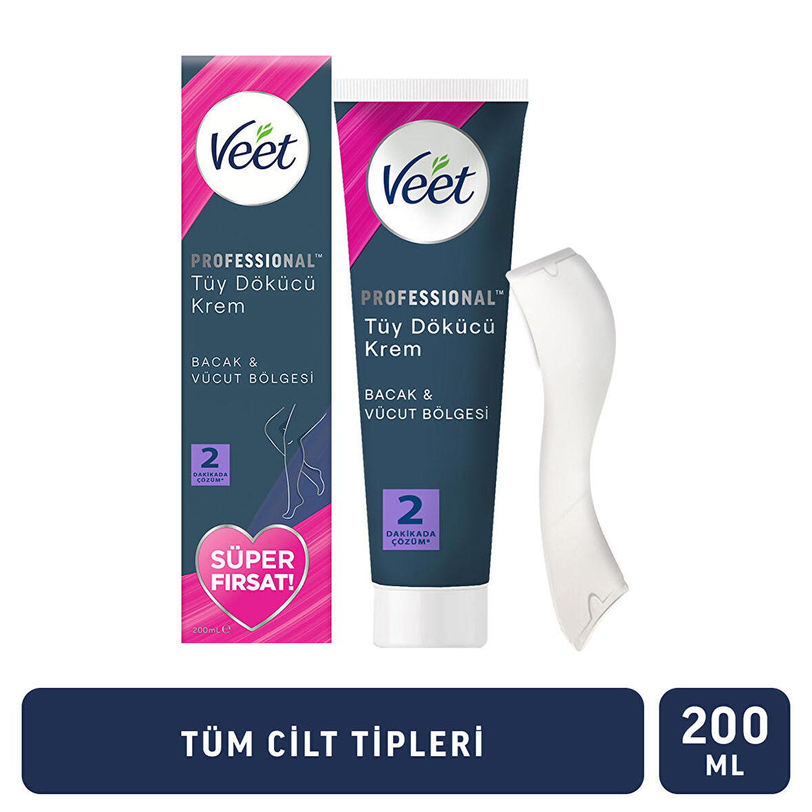 Veet Tüy Dökücü Krem Hassas Ciltler 200 Ml