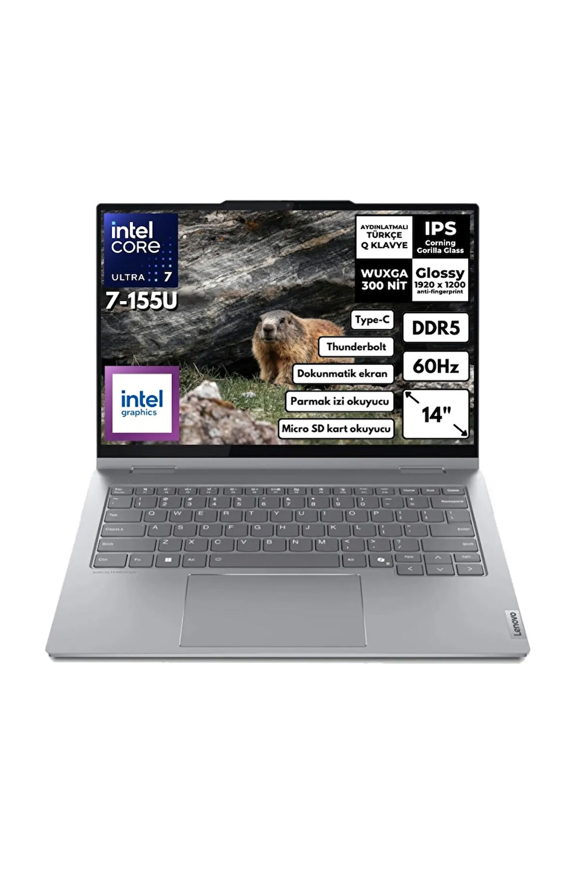Lenovo ThinkBook 14 G4 Ultra 7-155U 64 GB RAM 512 GB SSD 14" Windows 11 Pro IML 21MX002VTR Zi715