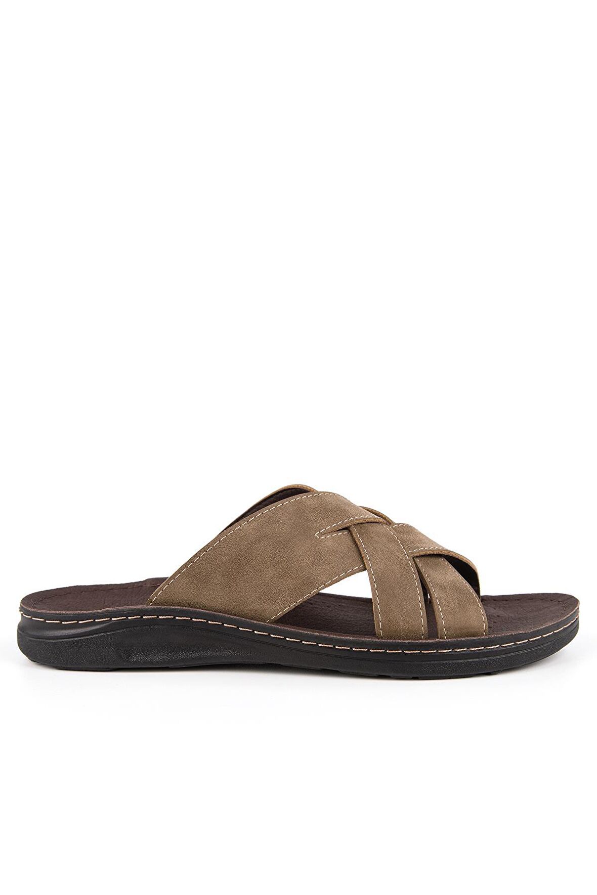 Muya 31318 M Tiger Casual Günlük Vizon Erkek Terlik