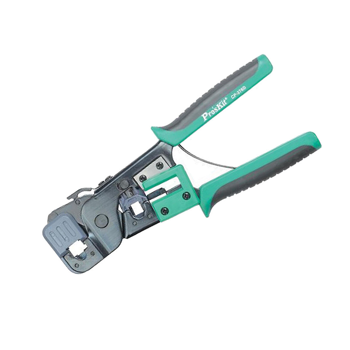 CP-376D-Kablo Sıkıştırma Pensesi (RJ45-RJ12-RJ11)1 ;Proskit
