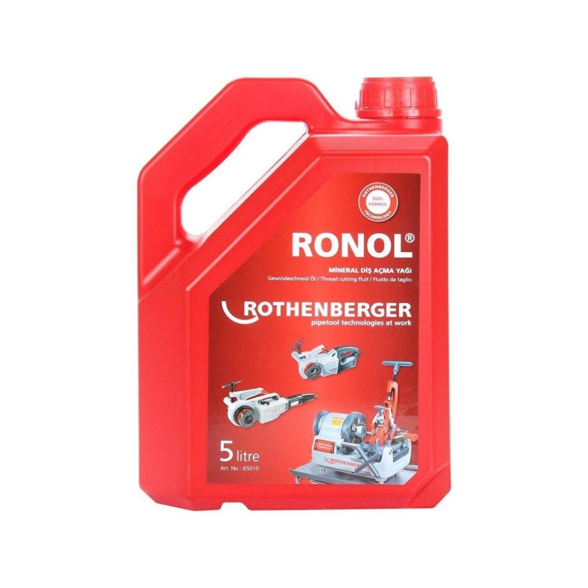 Rothenberger Ronol 5 lt Diş Açma Pafta Yağı