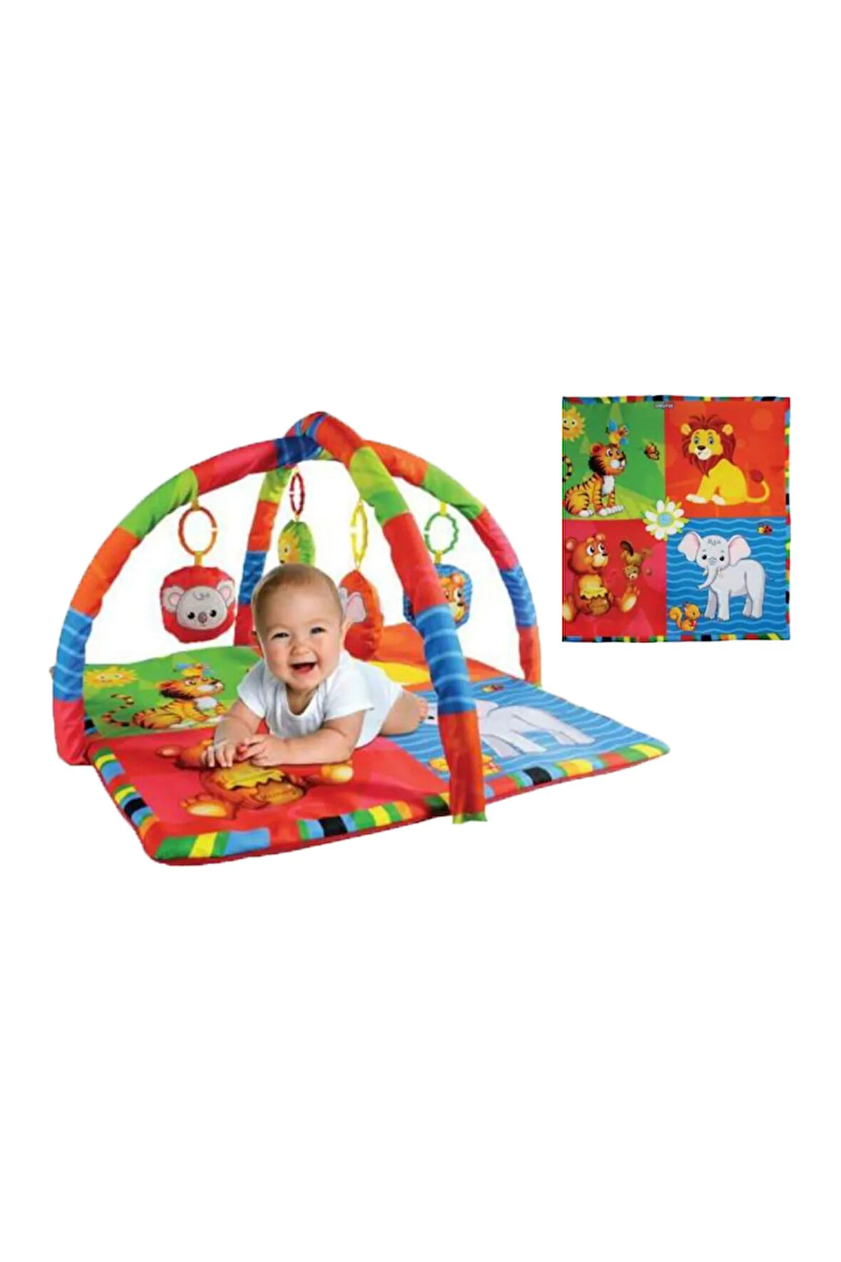 Oyuncaklı Oyun Minderi Oyun Halısı