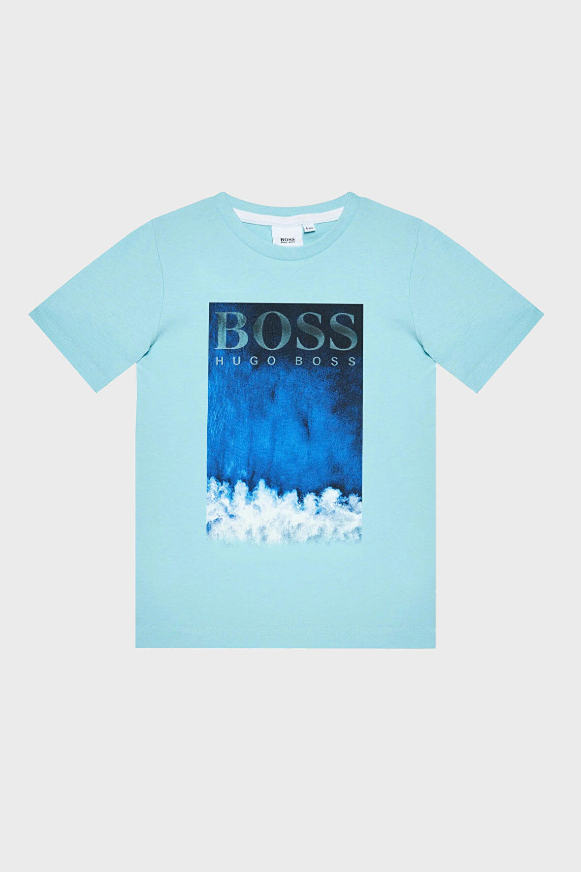 Hugo Boss Çocuk T Shirt 25L05/748 WATER GREEN