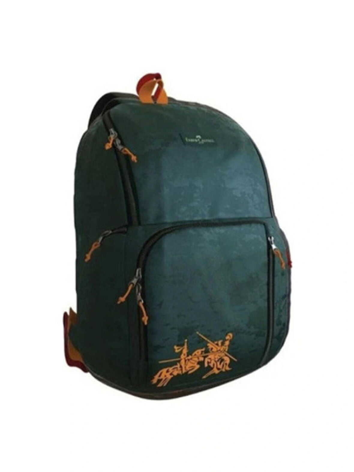 Faber Castell Sırt Çantası King Pack 1 Yeşil-Turuncu