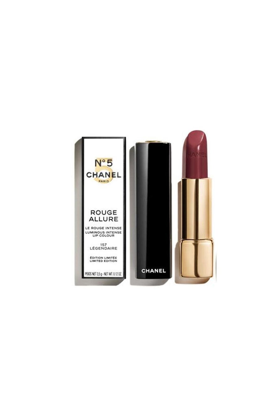 Chanel Allure Lumınous Intense 191 Rouge Brulant