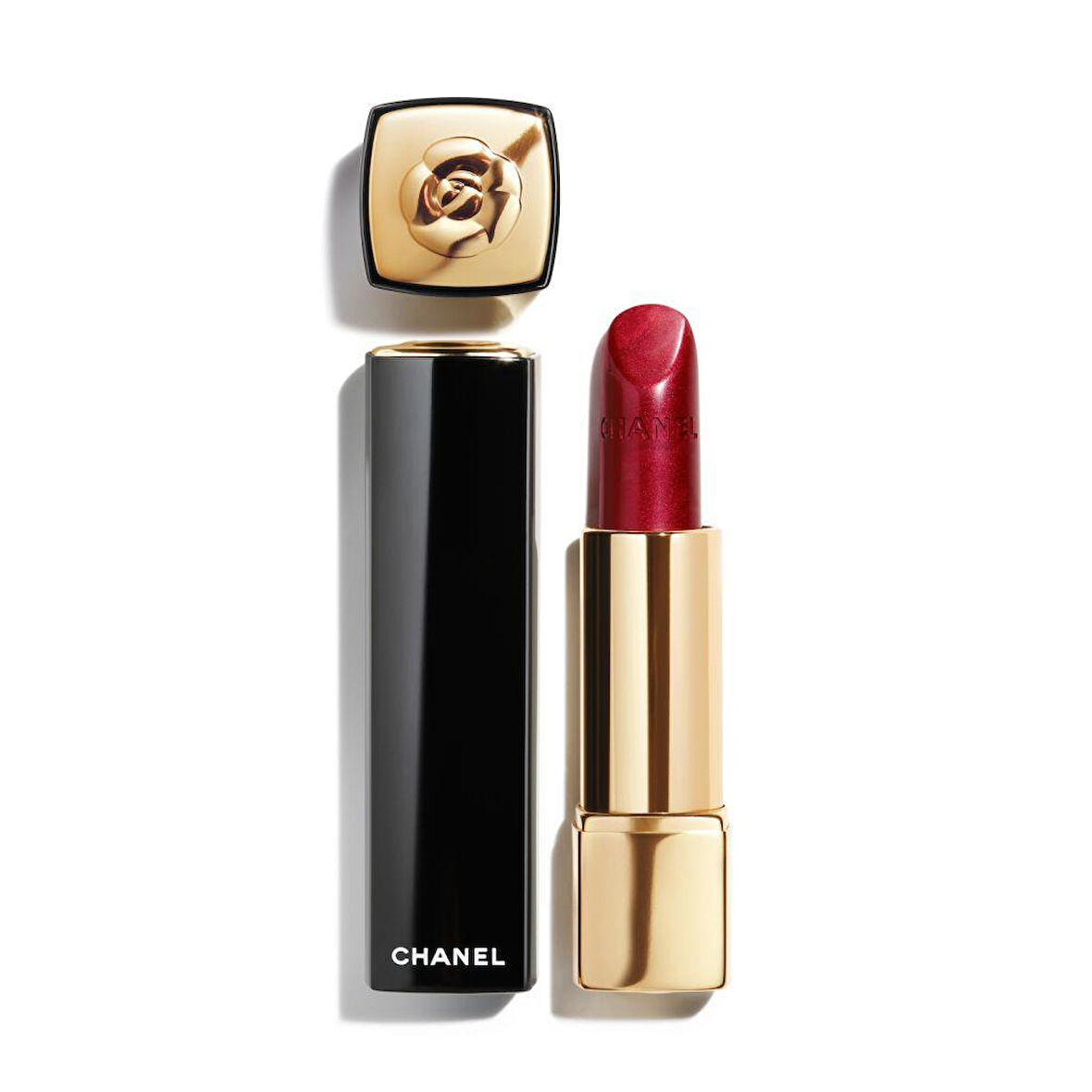 Chanel Rouge Allure Ruj - 607 Camelia Rouge Metal
