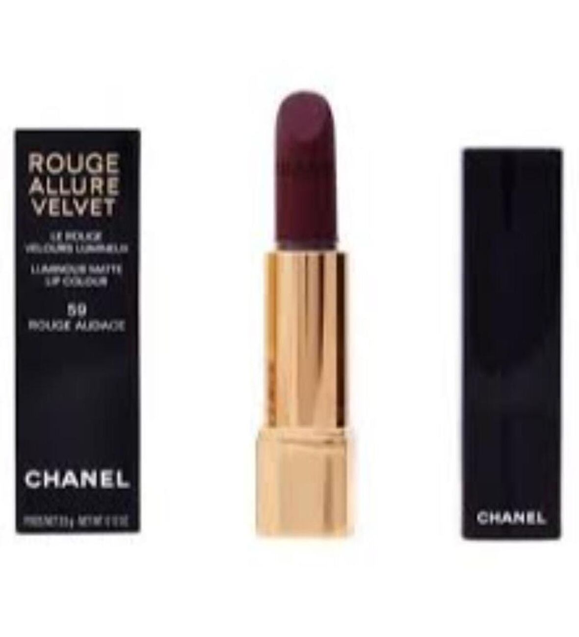 Chanel Rouge Allure Velvet 59 Rouge Audace