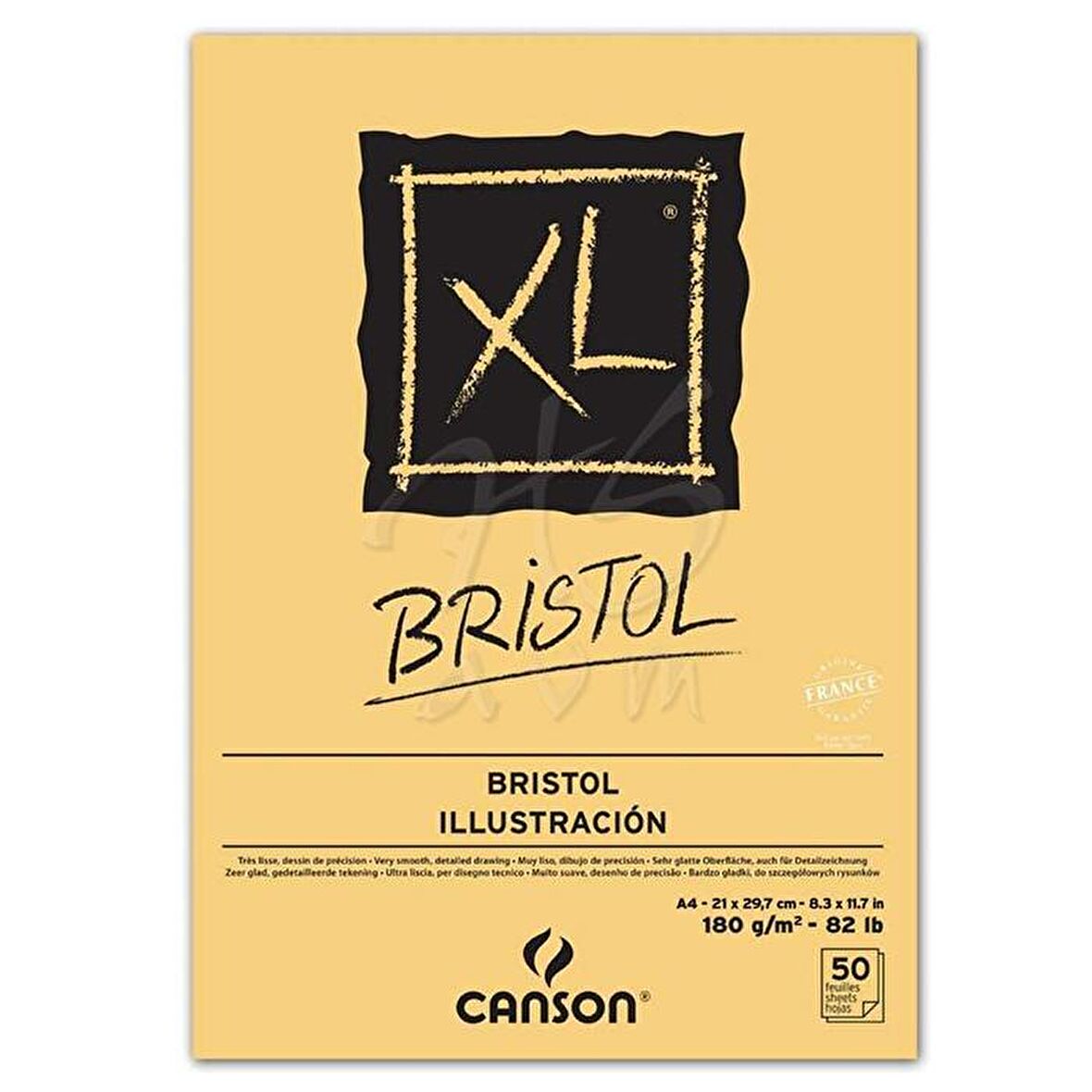 Canson XL Bristol Çizim Defteri 180g 50 Sayfa A4