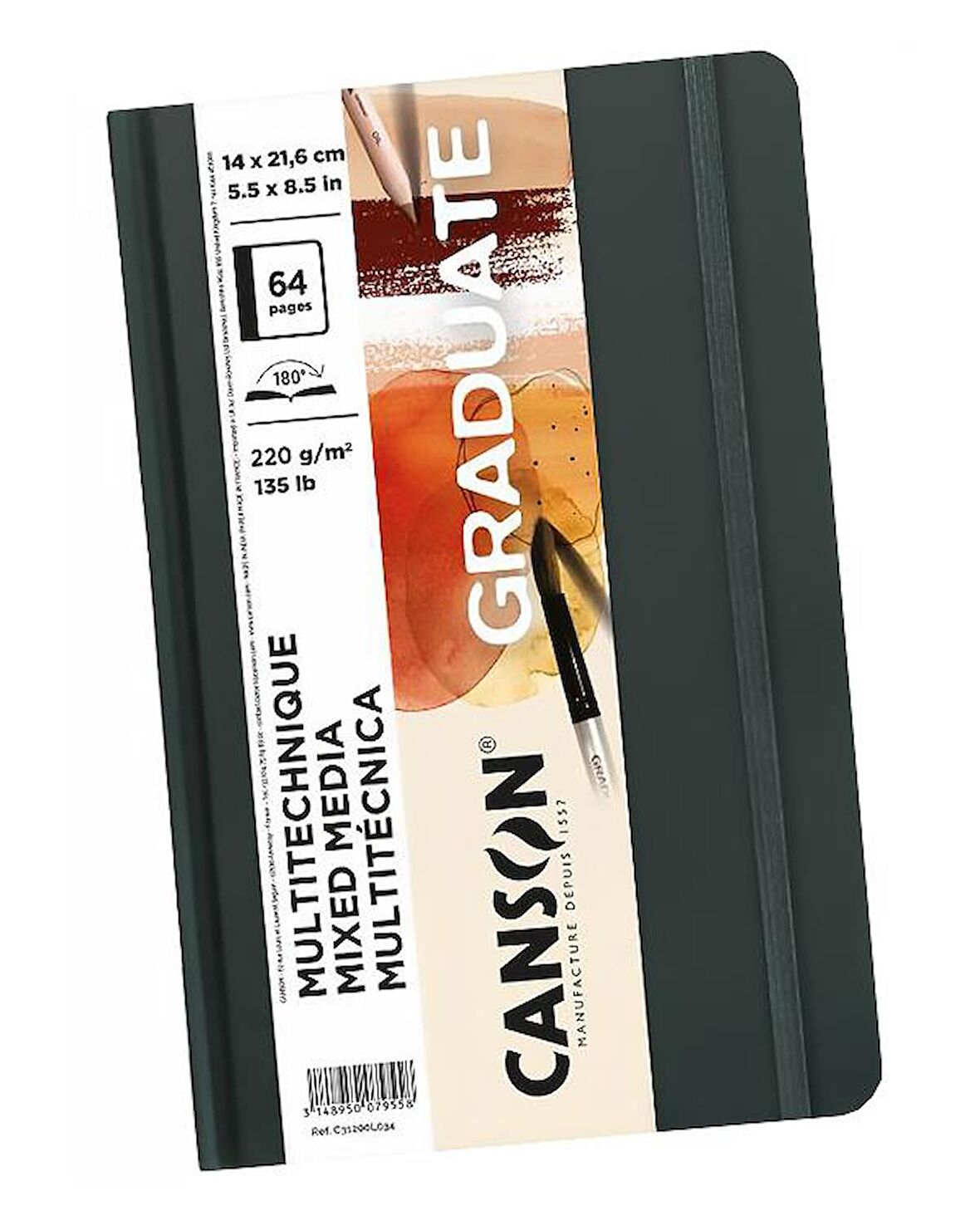 Canson Mixed Media Çizim Defteri 64 Sayfa C31200L034