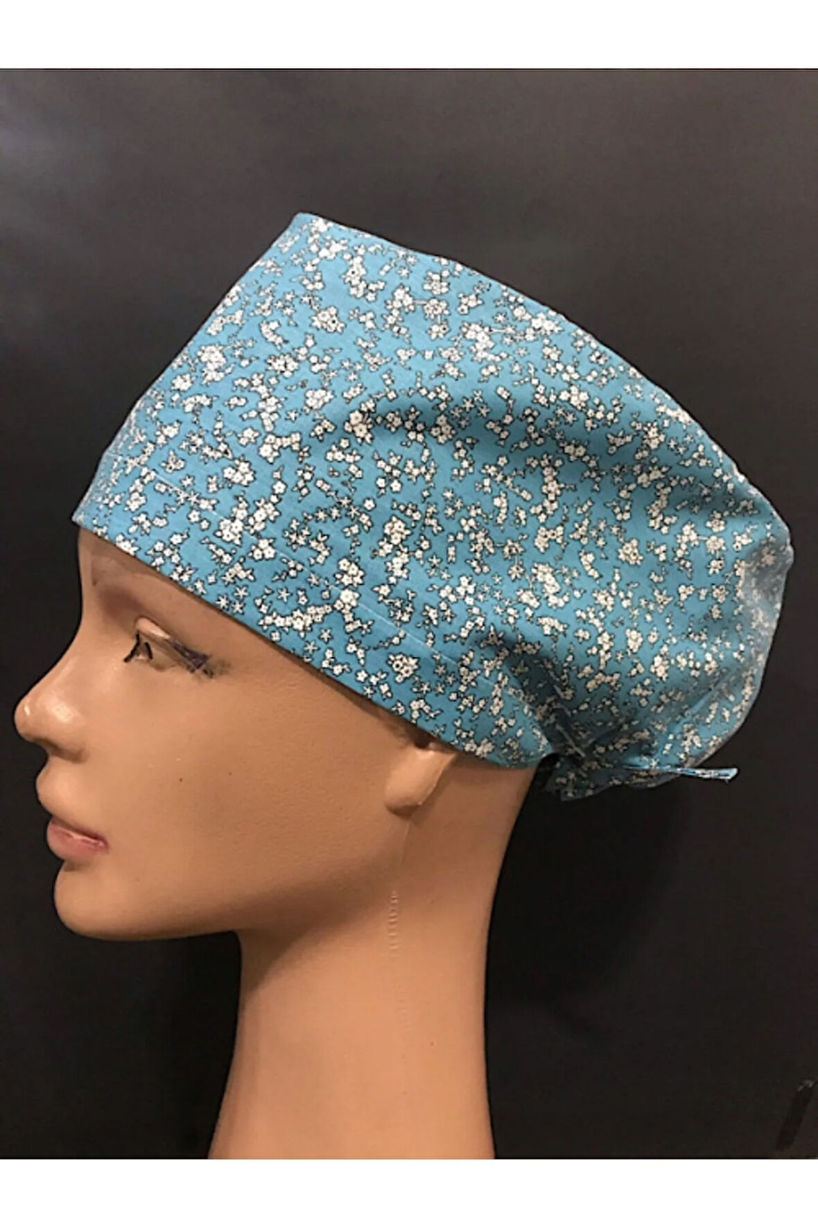 Cerrahi Bone Lastikli Ve Bağcıklıdır Doktor Hemşire Bonesi