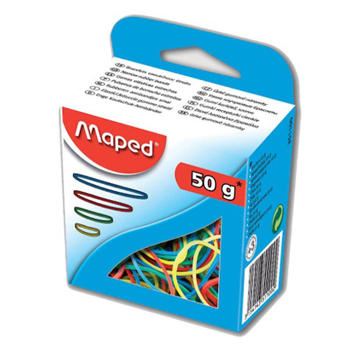 Maped Renkli Ambalaj Lastiği 50Gr - 2 kutu