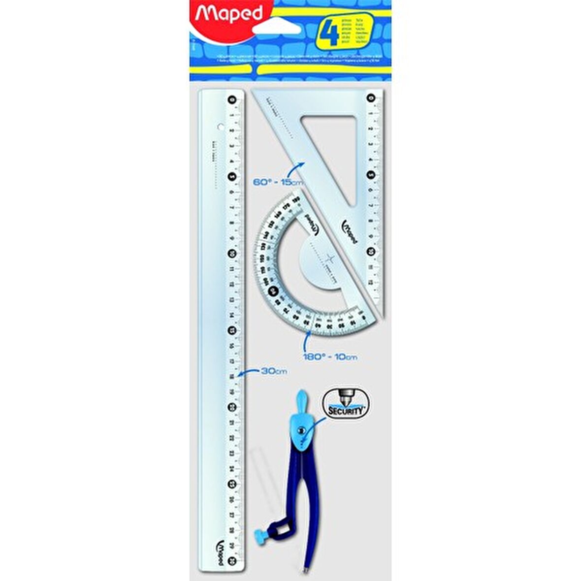Maped Pergelli Maxi Set 4’lü Start 30 cm 899218