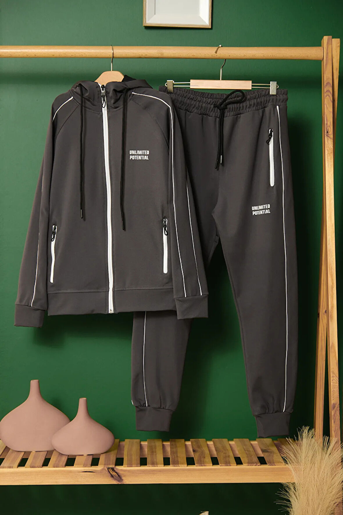 Unlimited Potential Dalgıç Kumaş Unisex Çocuk Eşofman Takımı ESF.1725