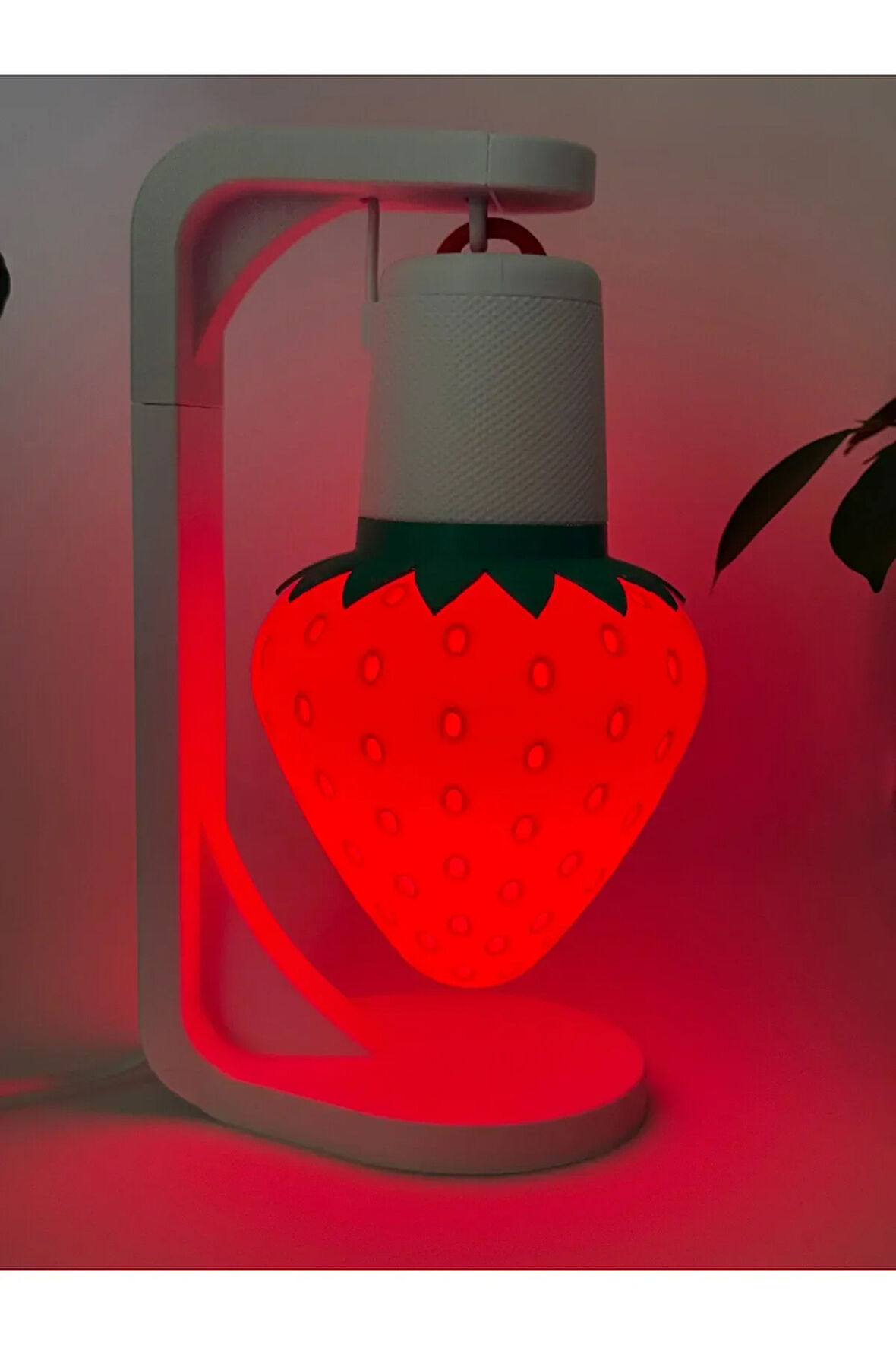FRULAMP ABAJUR ÇİLEK TEMALI ABAJUR GECE LAMBASI MASA TİPİ