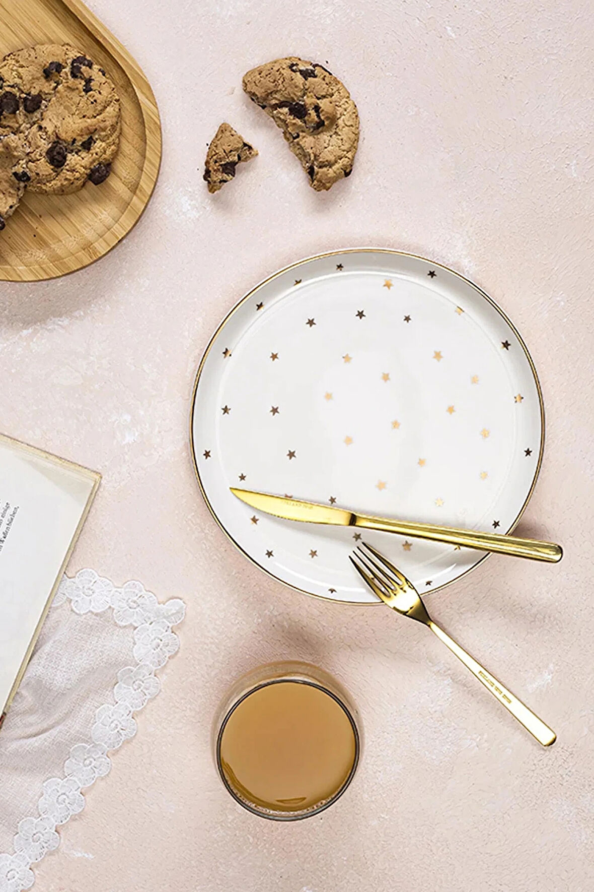 Porland Forest Düz Tabak 20cm 6'lı