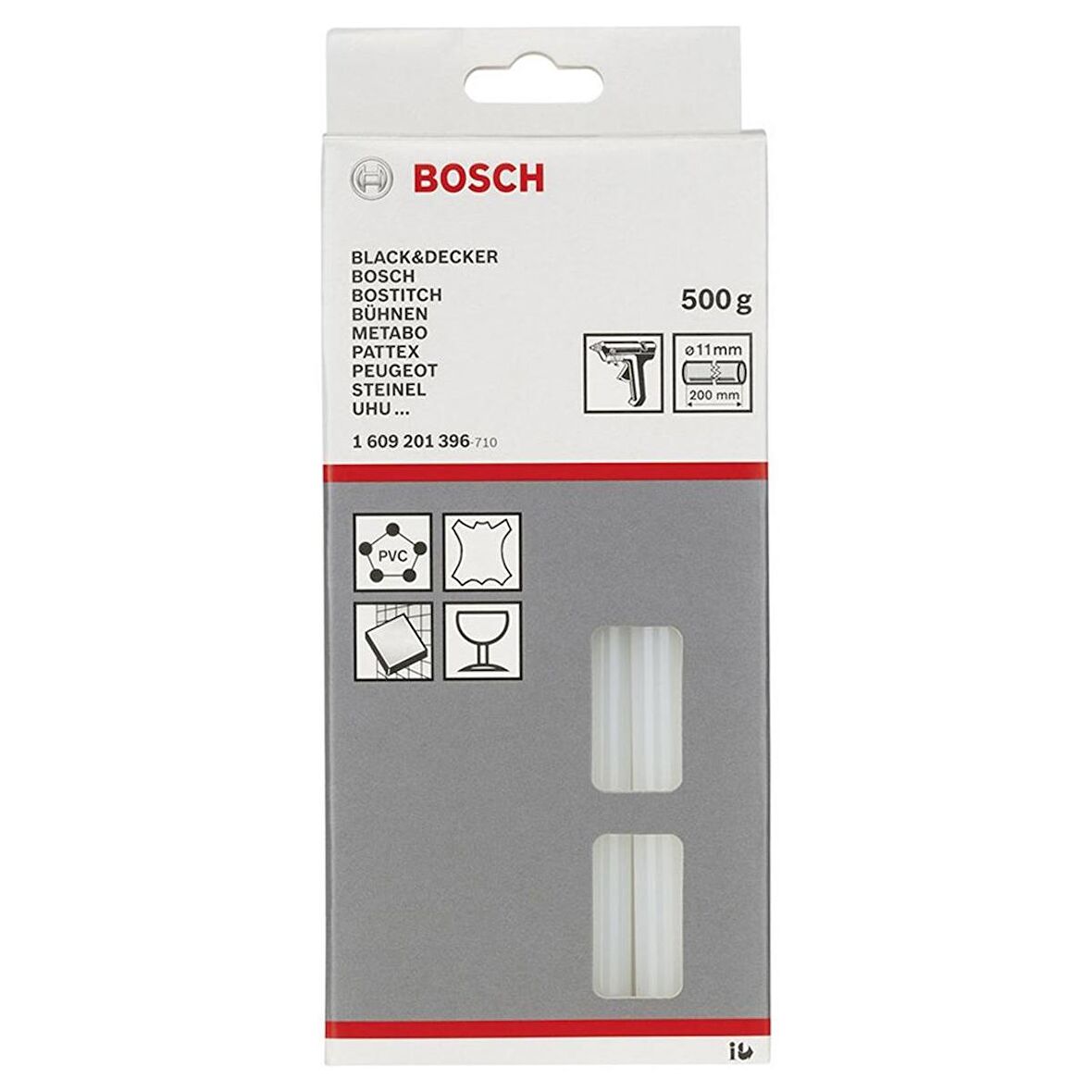 Bosch Tutkal Çubuğu Saydam 11*200 mm 500 gr 1609201396