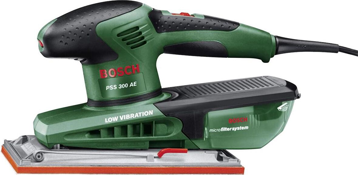 Bosch PSS 300 AE Elektrikli Titreşimli Zımpara Makinası