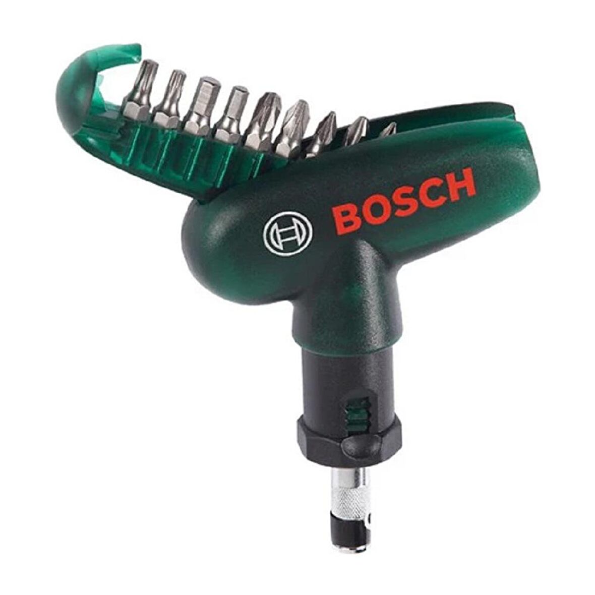 Bosch 10 Parça Cırcırlı Cep Tornavidası