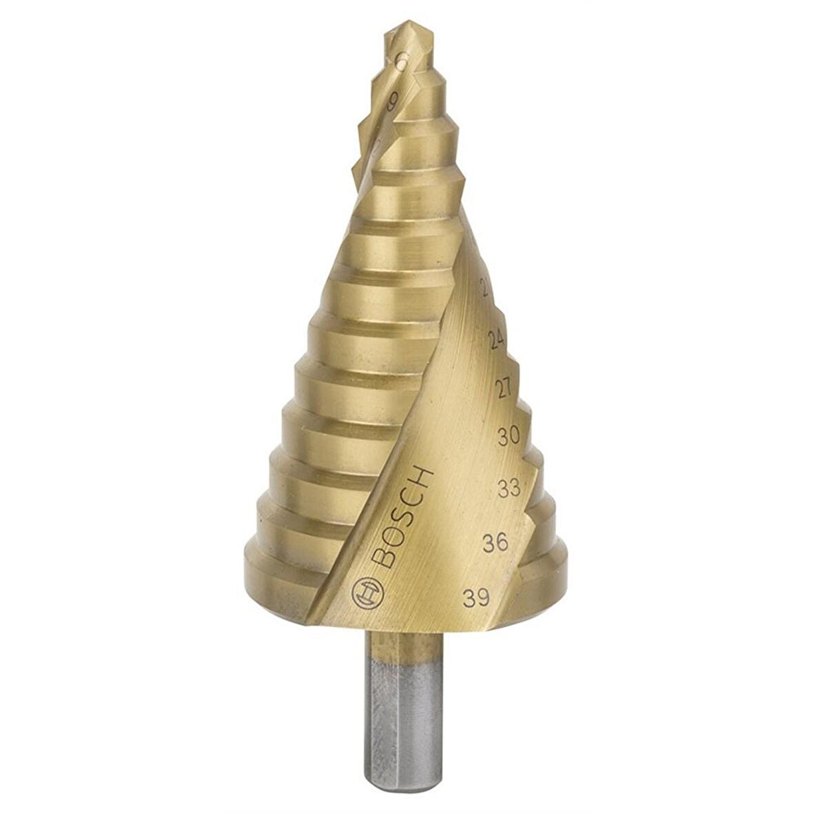 Bosch HSS-TiN 12 Kademeli Matkap Ucu 6-39 mm - 2608587431